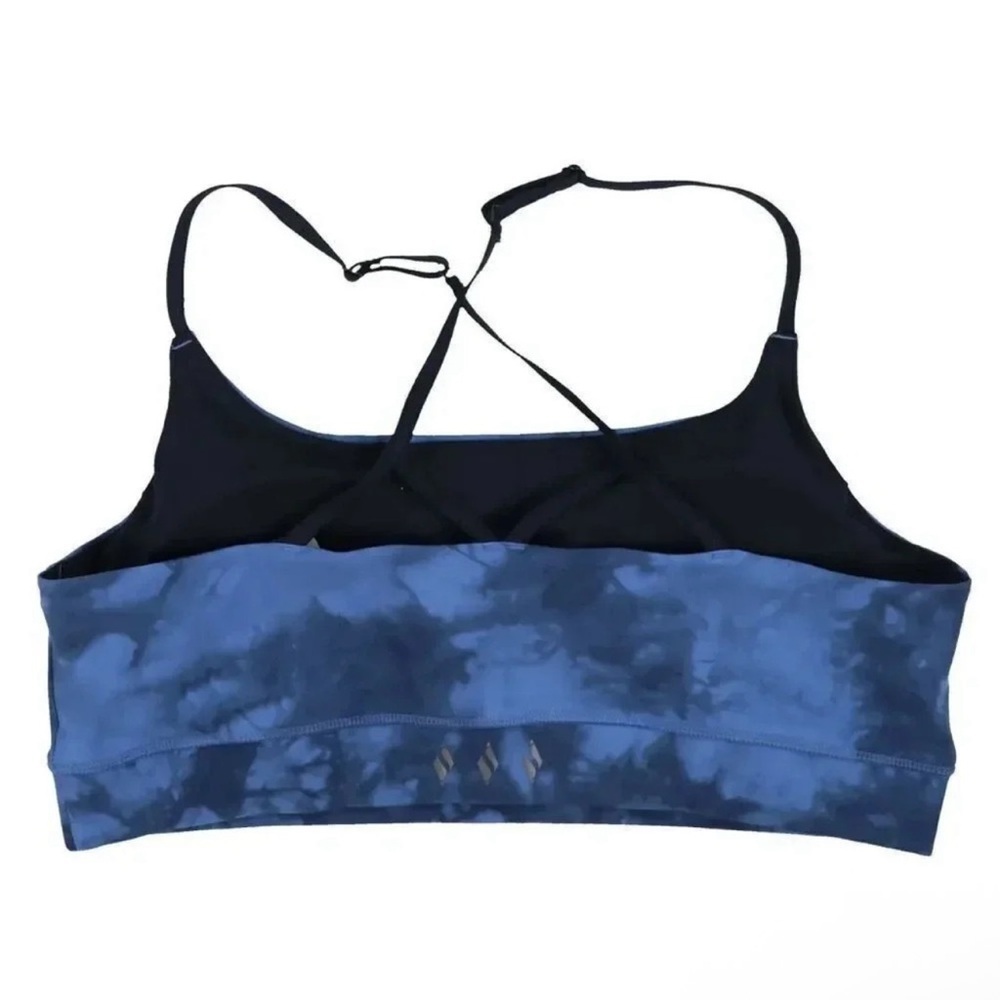 Skechers Women's Strappy Crossback Sports Bra - Navy BRAND NEW WITH TAGS - Picture 3 of 4